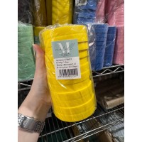 Тейп стрічка жовта,  моток