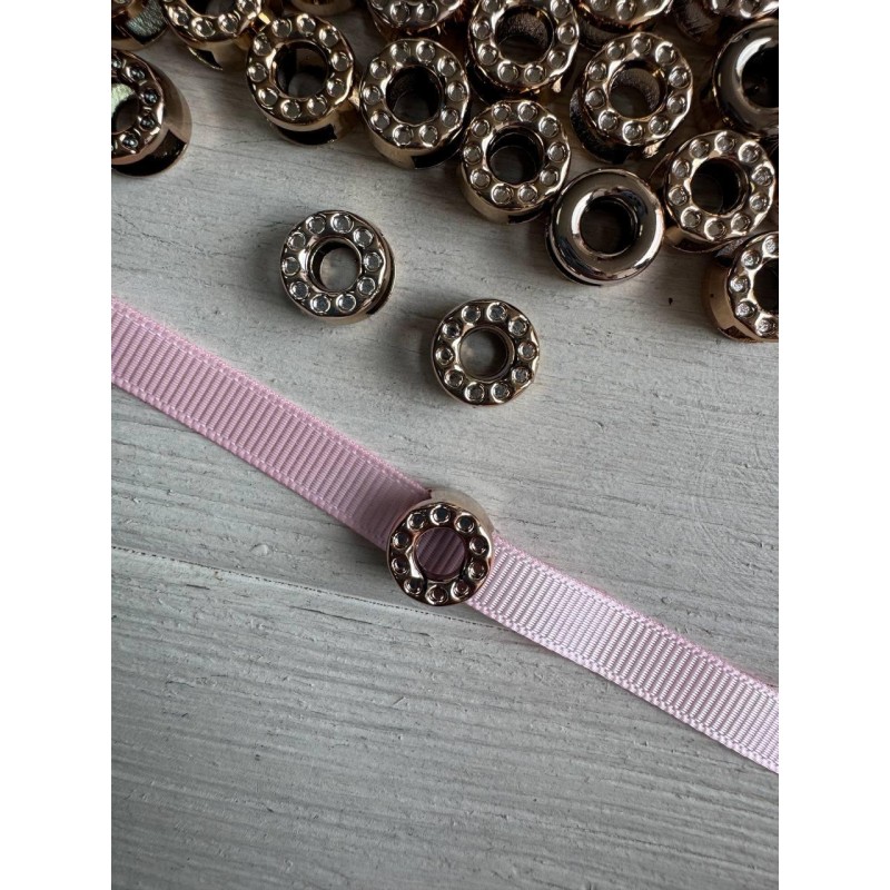 Пряжка кругла  13 мм , золото 20  шт