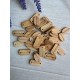 Бирки деревянные  " Handmade "  ,  натуральный цвет  20 шт