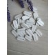 Бірки дерев'яні  " Handmade "  , білі 20 шт