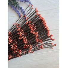 Веточки ивы ,   персиковые                               100 шт