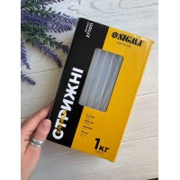 Клей 11 мм Сігма прозорий  , 1 кг