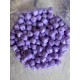 Намистини  " Куб Грановані матові  " 10 мм, фіолетовий  500 грамів