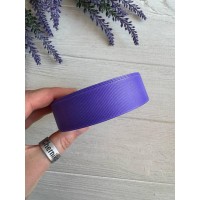 Репсова стрічка 2,5 см, темно фіолетова ( код 0464 ) 22,5 метри
