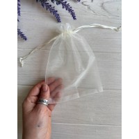 Мешочки из органзы 13*18 см, бежевые 100 шт