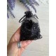 Мішечки з органзи 9*12 см, чорні 100 шт