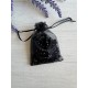 Мішечки з органзи 9*12 см, чорні 100 шт