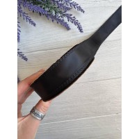Атлас " Петелька "  2,5 см ,  черный    18 метров