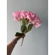 Гортензия пышная букет на ножке, розовая