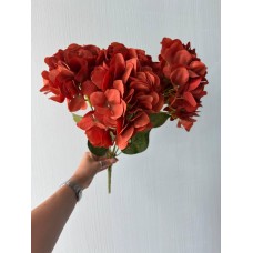 Гортензия пышная букет на ножке, медная
