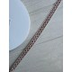 Тасьма з орнаментом " 19809 "  1.0 см , 22.5 метри