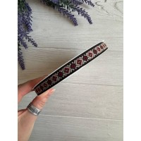 Тесьма жаккардовая с орнаментом " 19807 "  1.2 см ,    22.5 метра