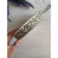 Тасьма жакардова з орнаментом " 19825 "  2,5 см , 22.5 метри