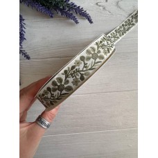 Тасьма жакардова з орнаментом " 19825 "  2,5 см , 22.5 метри