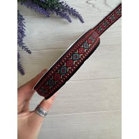 Тасьма жакардова з орнаментом " 19849 "  2,5 см , 22.5 метри
