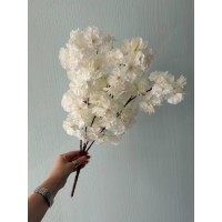Сакура ветка " Короткая пышная  "     , бежевая