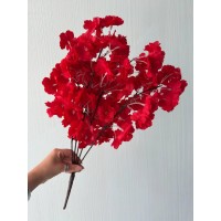 Сакура ветка " Короткая пышная  "  , красная