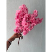 Сакура ветка " Короткая пышная  "     , розовая