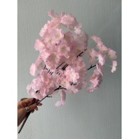 Сакура ветка " Короткая пышная  "     , бледно розовая