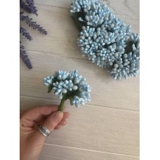 Домішка звичайна, світло-блакитна 12 шт.