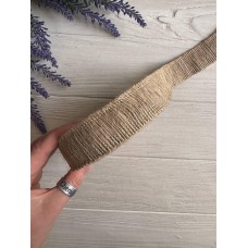 Стрічка мішковина " Бахрома 19330 "  3 см , рулон 10  метрів