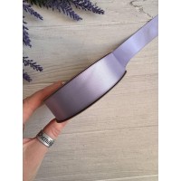 Атлас  двухсторонний  2,5 см, фиолетовый  22.5 метра