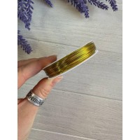 Дріт 0.37 мм  , золото 50 метрів