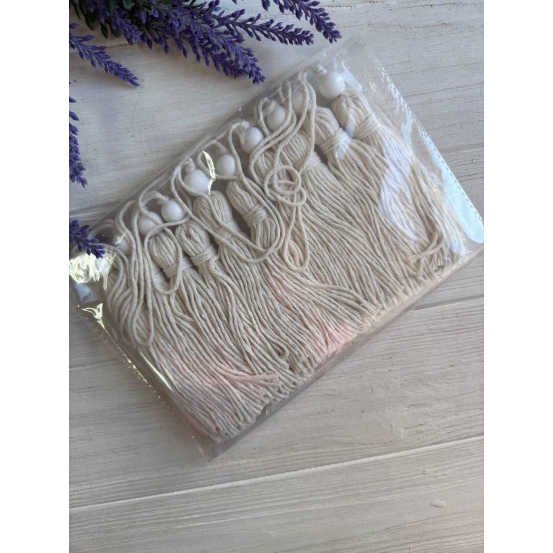 Китиці бавовняні, білі 10 шт