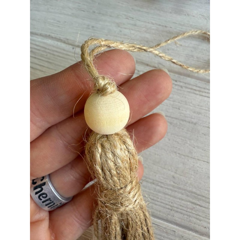 Китиці бавовняні, натуральний колір 10 шт