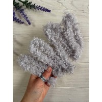 Дріт плюшевий С10002, сірий 5  шт