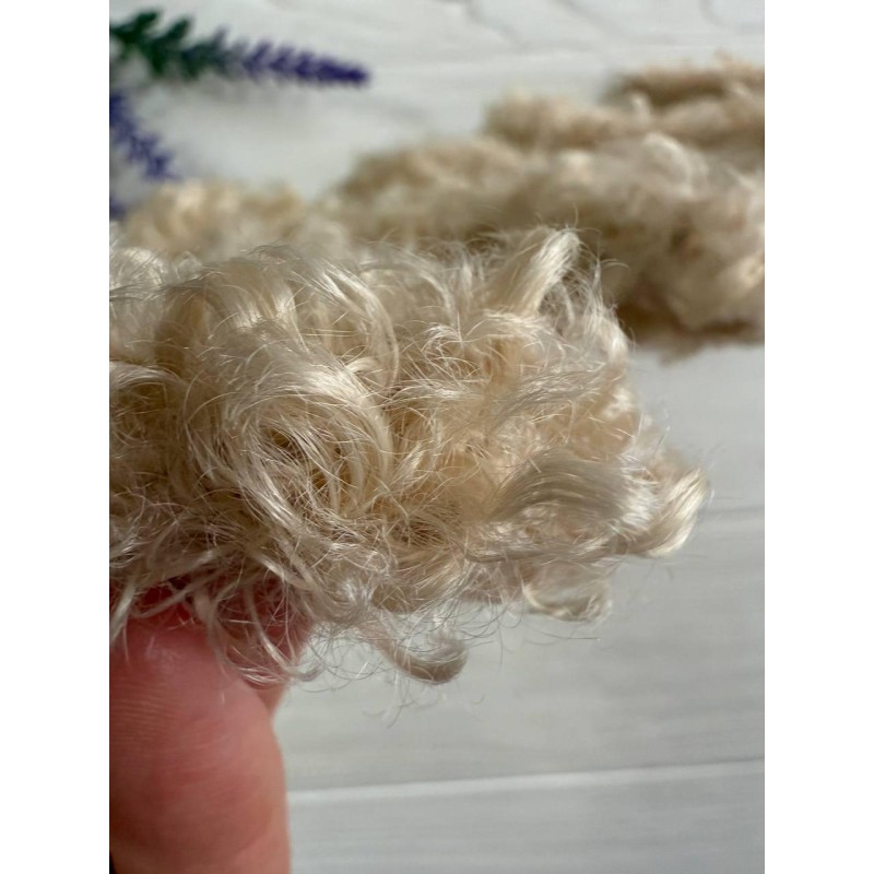 Дріт плюшевий С10002, темно бежевий 5  шт