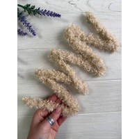 Дріт плюшевий С10002, темно бежевий 5  шт