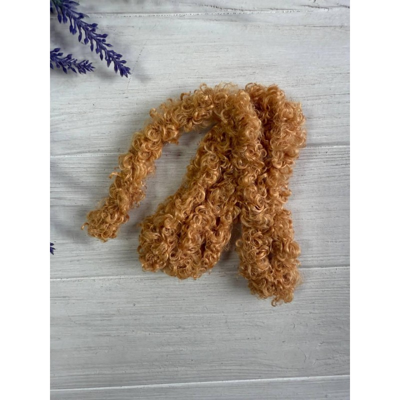 Дріт плюшевий С10002, карамельно коричневий 5  шт