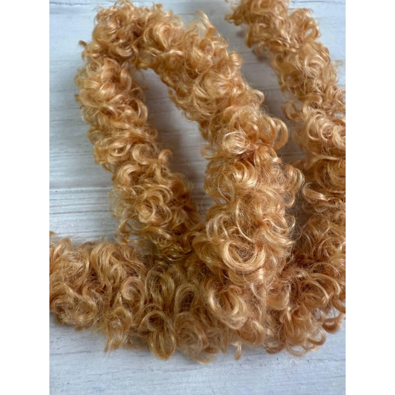 Дріт плюшевий С10002, карамельно коричневий 5  шт