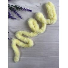 Дріт плюшевий С10003,світло жовтий   5 шт