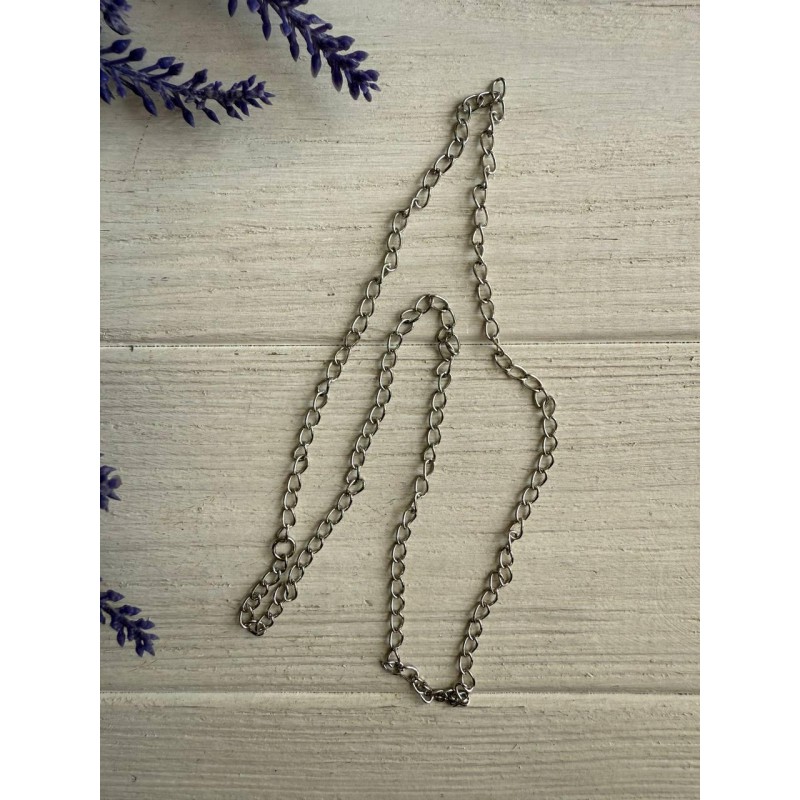 Ланцюжок  3,5 * 5,0 мм   срібло  54 см