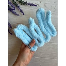 Дріт плюшевий С10001,  світло  голубий 5  шт