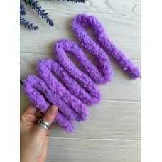 Дріт плюшевий С10001, бузковий 5  шт