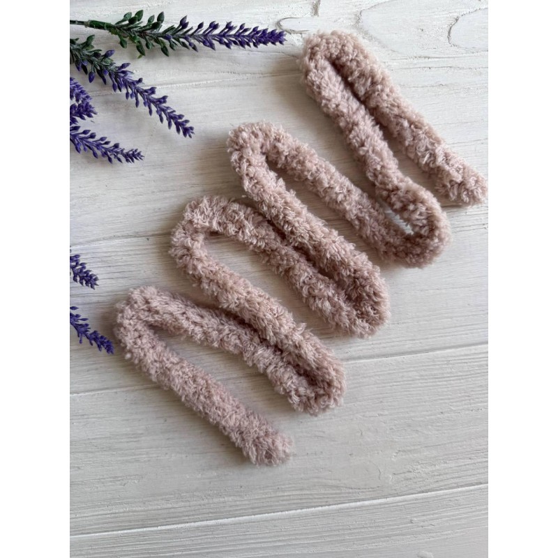 Дріт плюшевий С10001, капучіно  5  шт