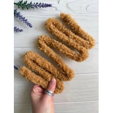 Дріт плюшевий С10001, світло  коричневий  5  шт