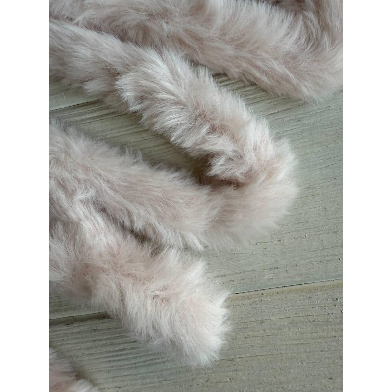 Дріт плюшевий С10003, блідо рожевий 5 шт