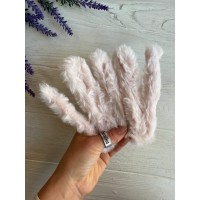 Дріт плюшевий С10003, блідо рожевий 5 шт