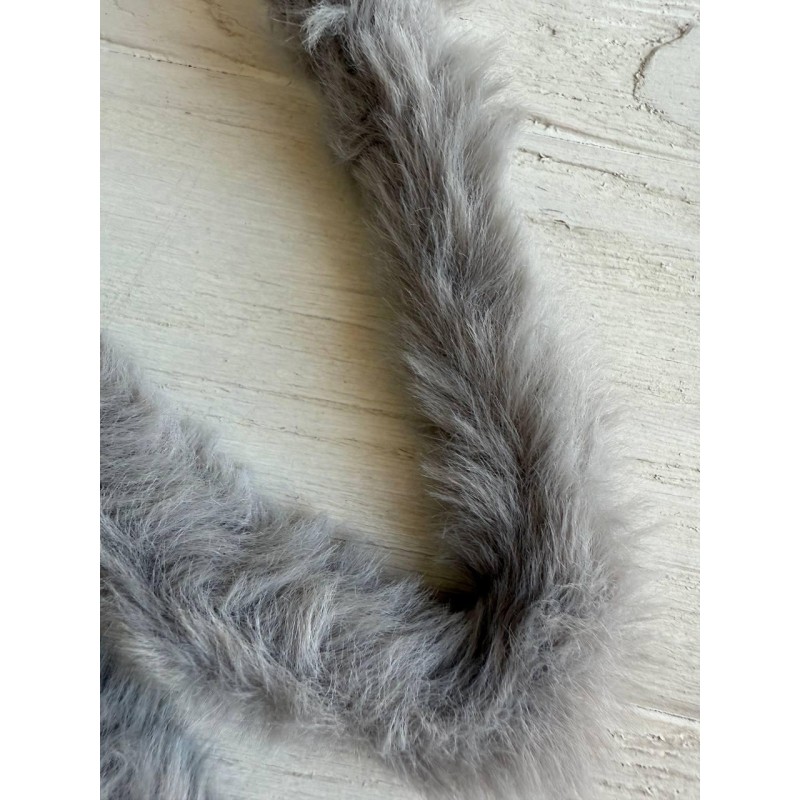 Дріт плюшевий С10003, сірий  5 шт