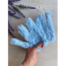 Дріт плюшевий С10003, голубий 5 шт