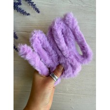 Дріт плюшевий С10003, бузковий 5 шт