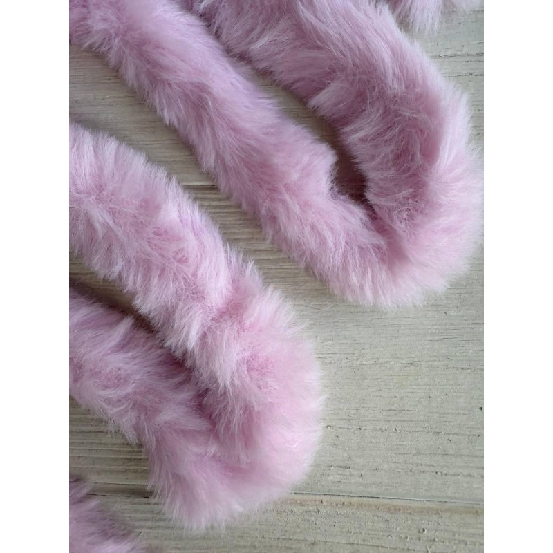 Дріт плюшевий С10003, ліловий 5 шт