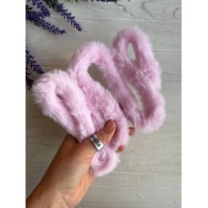 Дріт плюшевий С10003, ліловий 5 шт