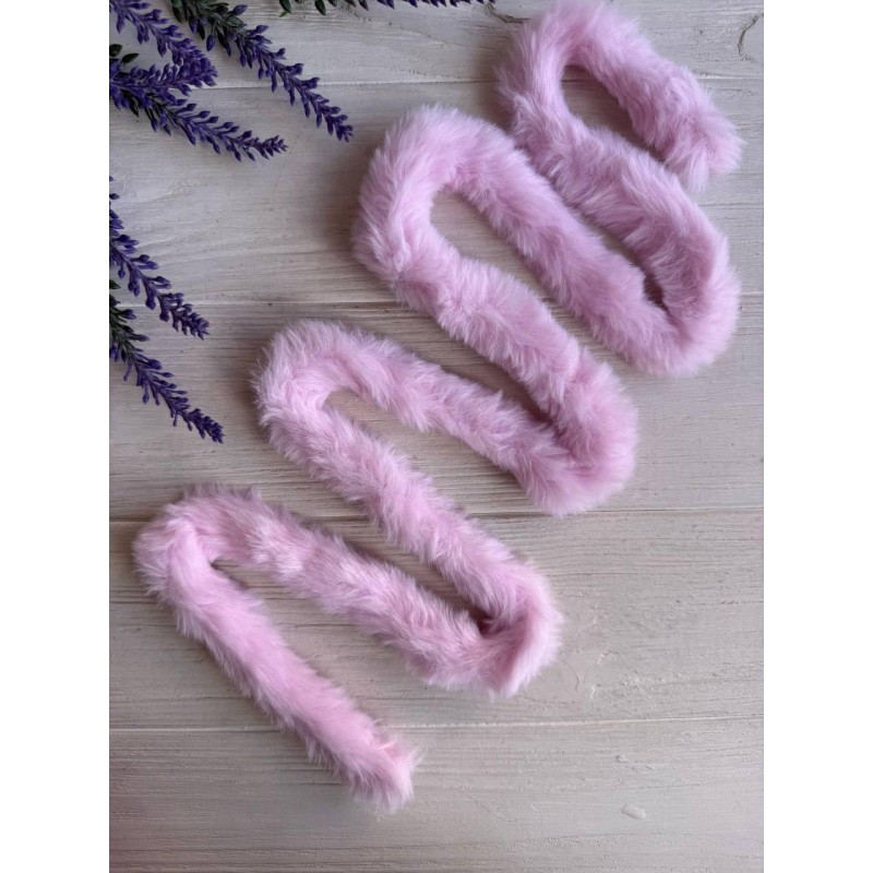 Дріт плюшевий С10003, ліловий 5 шт