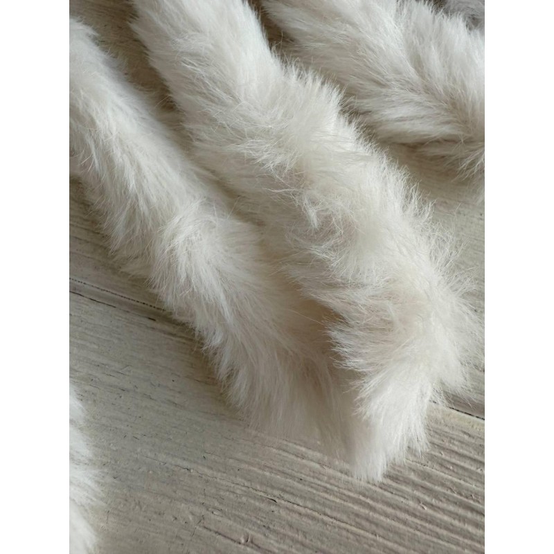 Дріт плюшевий С10003, молочний 5 шт