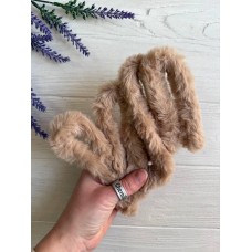 Дріт плюшевий С10003, світло коричневій  5 шт